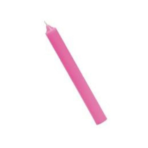 Comprar online VELA ROSA SIN OLOR 20 cm de JAHISIL. Imagen 1