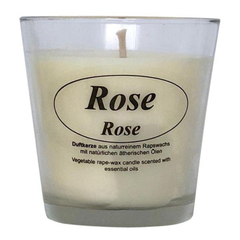 Comprar online VELA VEGETAL PERFUMADA CON ACEITE ESENCIAL DE ROSA de KERZERMAN. Imagen 1