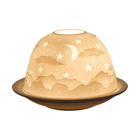 Comprar online VELERO DE PORCELANA BLANCA LUNA 11X8 CM ALTO de STUWA. Imagen 1