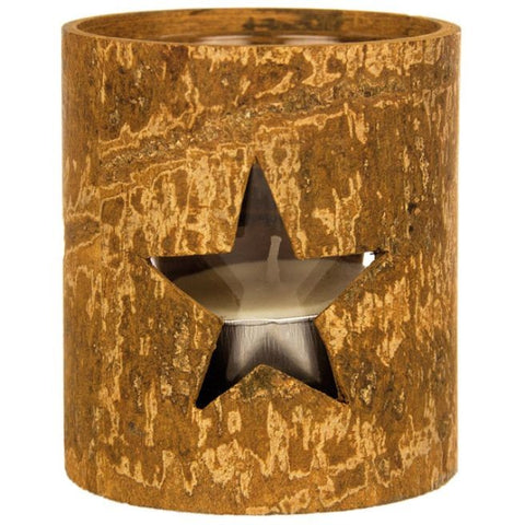 Comprar online VELERO VASO CON CORTEZA CANELA ESTRELLA REDONDO de STUWA. Imagen 1