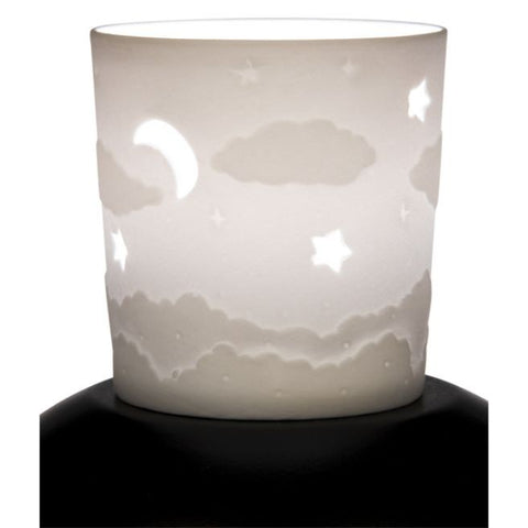 Comprar online VELERO VASO PORCELANA BLANCA LUNA 5/6X8 CM ALTO de STUWA. Imagen 1