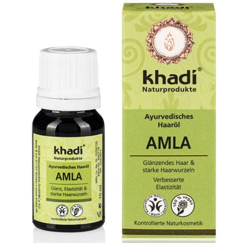 Comprar online ACEITE CAPILAR AMLA VOL BRILLO RETRASA CANAS 10 ML de KHADI. Imagen 1