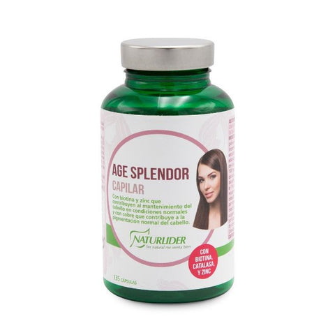 Comprar online AGE SPLENDOR CAPILAR CON CATALASA CANABLOCK de NATURLIDER. Imagen 1