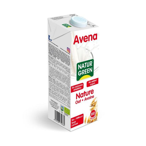 Comprar online NATURGREEN BEBIDA AVENA NATURE (AVENA) 1 Litro de NATURGREEN. Imagen 1