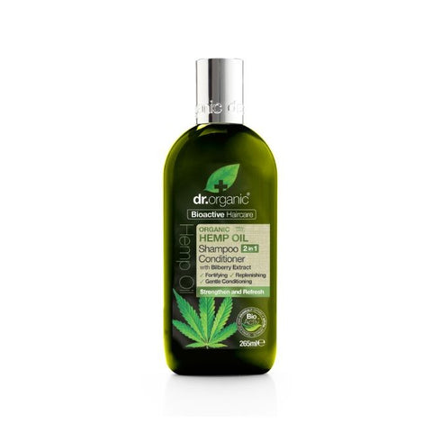 Comprar online CHAMPU & ACONDICIONADOR DE CAÑAMO 265 ml de DR ORGANIC. Imagen 1