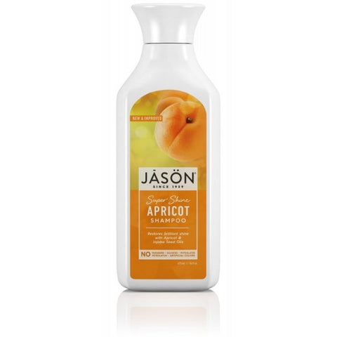 Comprar online CHAMPU ALBARICOQUE BRILLO INTENSO 473 ml de JASON. Imagen 1