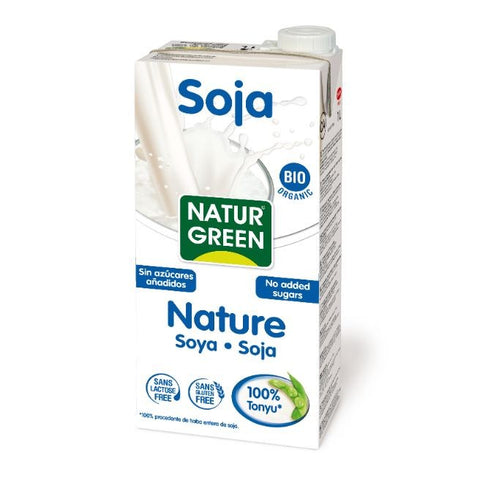 Comprar online NATURGREEN BEBIDA SOJA NATURE 1 Litro de NATURGREEN. Imagen 1