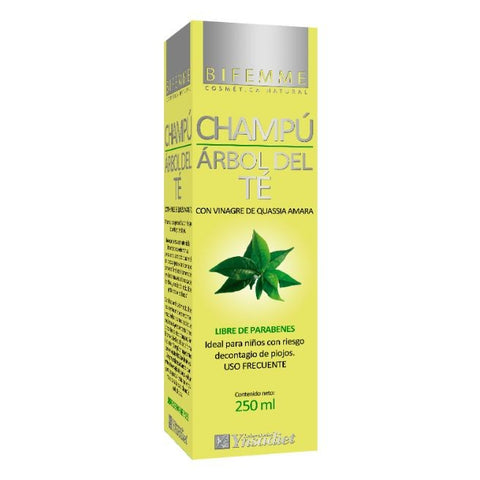 Comprar online CHAMPU ARBOL DEL TE 250 ml de YNSADIET. Imagen 1
