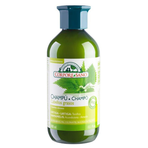 Comprar online CHAMPU CABELLOS GRASOS 300 ml BIO de CORPORE SANO. Imagen 1