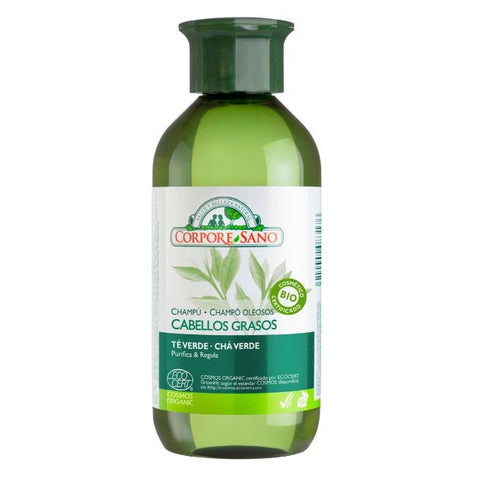 Comprar online CHAMPU CABELLOS GRASOS COSMOS ORGANIC 300 ML de CORPORE SANO. Imagen 1