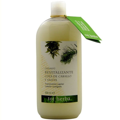 Comprar online CHAMPU COLA CABALLO Y SALVIA 500 ml de TOT HERBA. Imagen 1