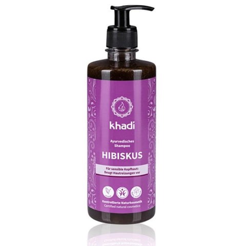 Comprar online CHAMPU HIBISCO SENSITIVO Y DELICADO 500 ML de KHADI. Imagen 1