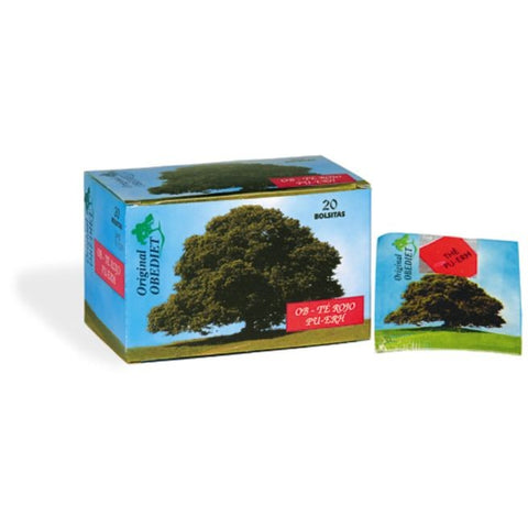 Comprar online OB TE ROJO PUERH 20 Filtros de DERBOS. Imagen 1
