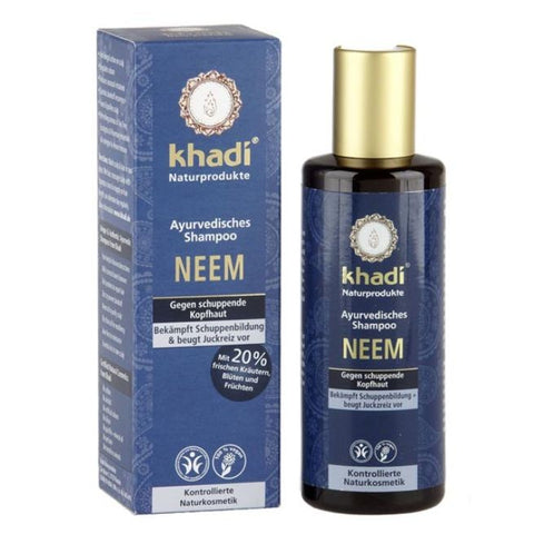 Comprar online CHAMPU NEEM ANTICASPA 210 ML de KHADI. Imagen 1