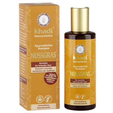Comprar online CHAMPU NUTGRASS REGU. NORMAL A GRASO 210 ML de KHADI. Imagen 1