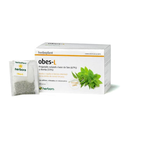 Comprar online OBES-L HERBOPLANT 20 Filtros de HERBORA. Imagen 1