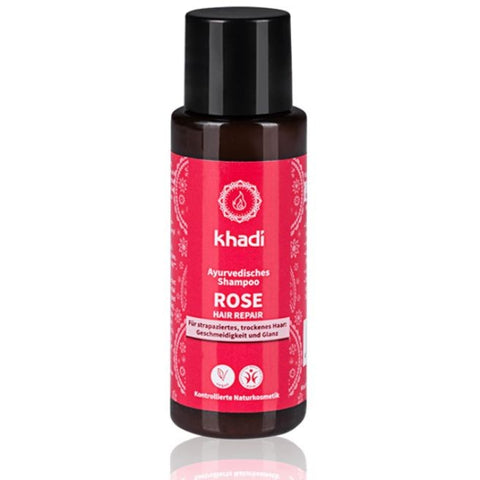 Comprar online CHAMPU ROSA REPARADOR Y ACONDICIONADOR 30 ML de KHADI. Imagen 1