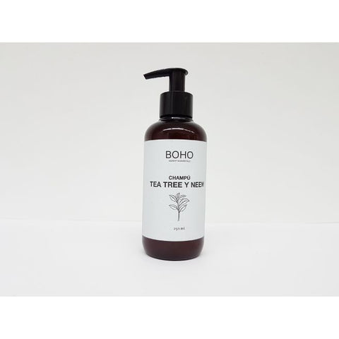 Comprar online CHAMPU TEA TREE Y NEEM BIO 250 ML BOHO de BOHO. Imagen 1