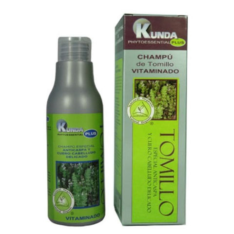 Comprar online CHAMPU TOMILLO PLUS 250 ml. de KUNDA. Imagen 1