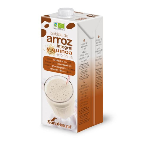 Comprar online PACK BEBIDA DE ARROZ QUINOA BIO 3X1 LItro de ALECOSOR SORIA NATURAL. Imagen 1
