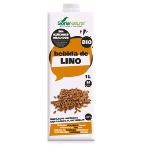 Comprar online PACK BEBIDA DE LINO 3X1 Litro de ALECOSOR SORIA NATURAL. Imagen 1