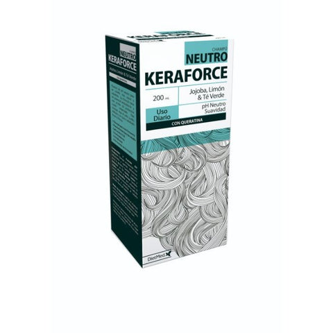Comprar online KERAFORCE CHAMPU NEUTRO 200 ml de DIETMED. Imagen 1