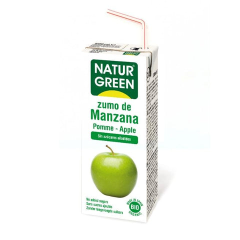 Comprar online PACK ZUMO MANZANA 3 x 200 ml de NATURGREEN. Imagen 1