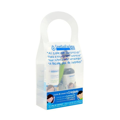 Comprar online PACK CUIDADO CAPILAR INFANTIL LOCION+CHAMPU de ESENTIAL AROMS. Imagen 1