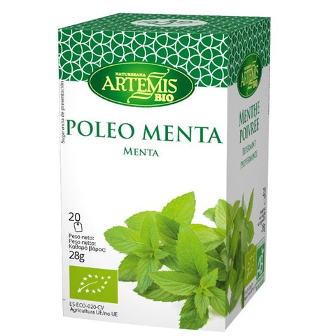Comprar online POLEO MENTA ECO 20 Filtros de ARTEMISBIO. Imagen 1