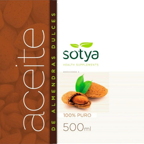 Comprar online ACEITE ALMENDRAS DULCES 500 ml de SOTYA BESLAN. Imagen 1