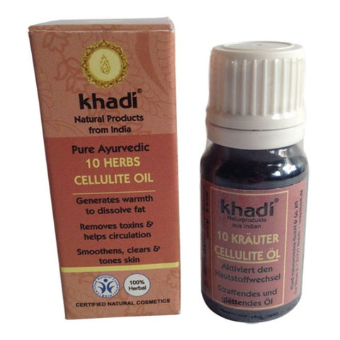 Comprar online ACEITE CORPORAL ANTI CELULITIS 10 ML de KHADI. Imagen 1