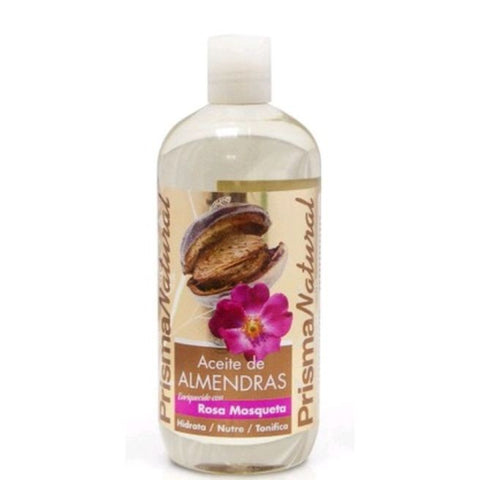 Comprar online ACEITE DE ALMENDRAS + ROSA MOSQUETA 500 ml de PRISMA NATURAL. Imagen 1