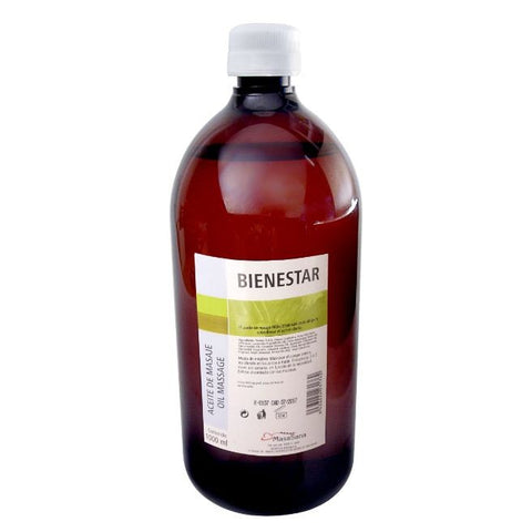 Comprar online ACEITE MASAJE BIENESTAR MASASANA 1 LT. de HERDIBEL. Imagen 1