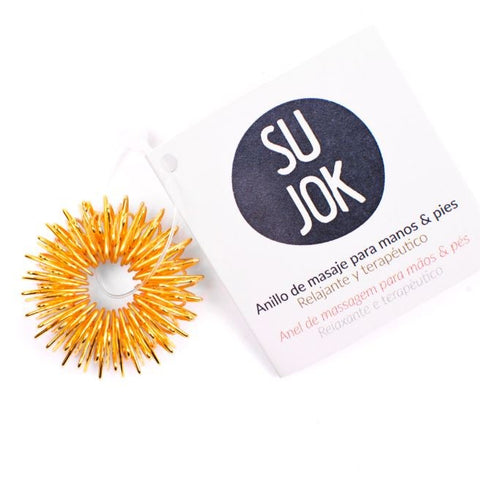 Comprar online ANILLO DE MASAJE DORADO PRO de ELIXIR BIO. Imagen 1