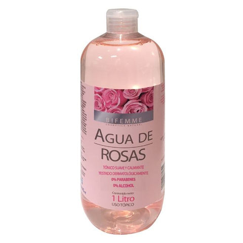 Comprar online BIFEMME AGUA DE ROSAS 1 Litro de YNSADIET. Imagen 1