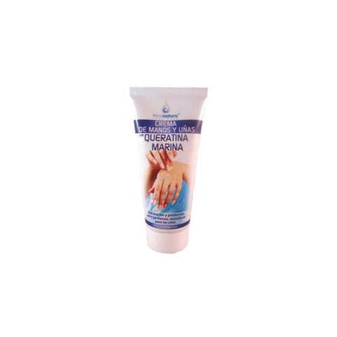 Comprar online CREMA DE MANOS Y UÑAS CON QUERATINA MARINA 100 ML de TRICONATURA. Imagen 1