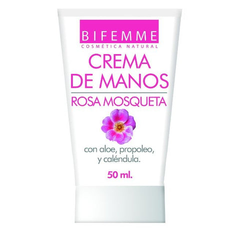 Comprar online CREMA MANOS CON ROSA MOSQUETA+ALOE+CALENDULA 50 ml de YNSADIET. Imagen 1