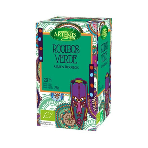 Comprar online ROOIBOS VERDE ECO 20 Filtros de ARTEMISBIO. Imagen 1