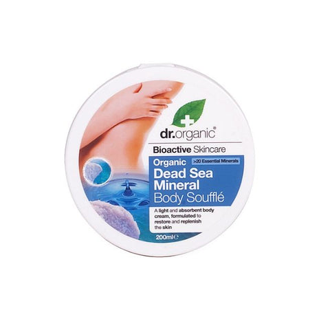 Comprar online CREMA SUFLE CORPORAL DE MINERALES MAR MUERTO de DR ORGANIC. Imagen 1