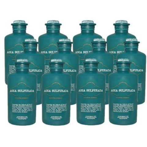 Comprar online CURA HIDROPINICA AL AGUA SULFURADA (12 Botellas AS de AVERROES. Imagen 1