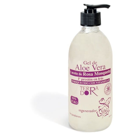 Comprar online GEL ALOE VERA+R.MOSQUETA 500 ml de DERBOS. Imagen 1