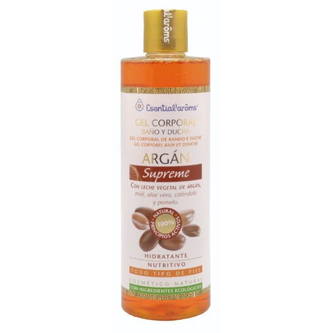 Comprar online GEL CORPORAL ARGAN SUPREME 500 ml de ESENTIAL AROMS. Imagen 1