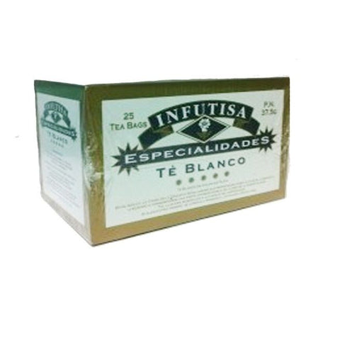 Comprar online TE BLANCO 25 Filtros de INFUTISA. Imagen 1