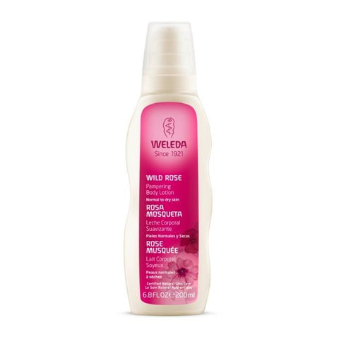 Comprar online LECHE CORPORAL ROSA MOSQUETA 200ml de WELEDA COSMETICA. Imagen 1