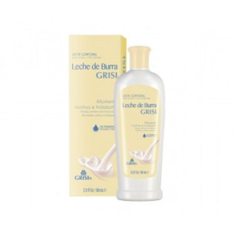 Comprar online LECHE DE BURRA CORPORAL 380 ml de GRISI. Imagen 1