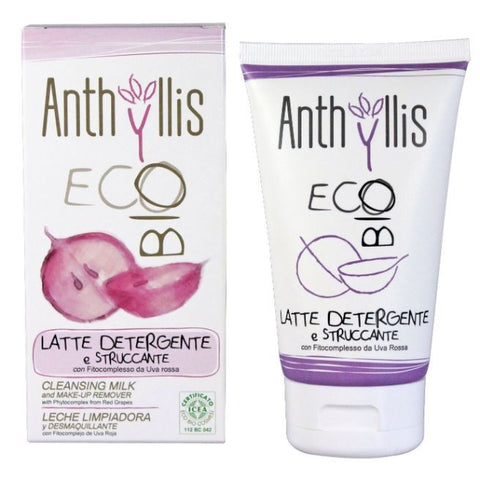 Comprar online LECHE LIMPIADORA Y DESMAQUILLANTE ECO 150 ml de ANTHYLLIS. Imagen 1