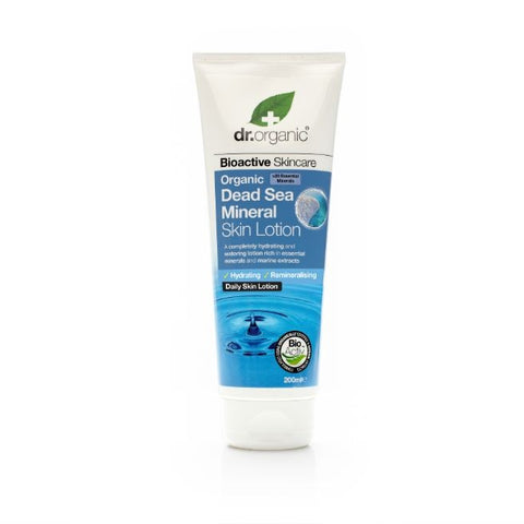 Comprar online LOCION CORPORAL DE MINERALES MAR MUERTO 200 ml de DR ORGANIC. Imagen 1
