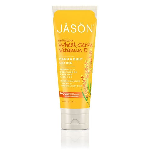 Comprar online LOCION DE MANOS Y CUERPO DE GERMEN DE TRIGO VIT E de JASON. Imagen 1