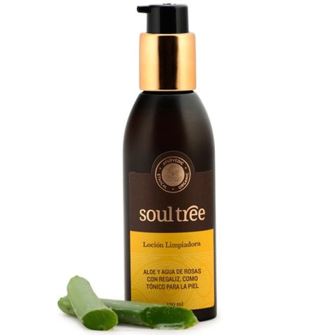 Comprar online LOCION LIMPIADORA ALOE AGUA DE ROSAS REGALIZ 150 M de SOULTREE. Imagen 1