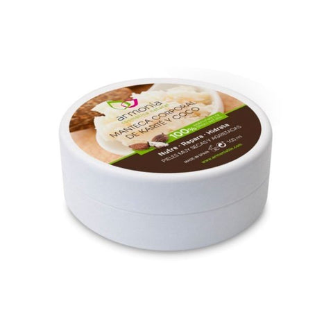 Comprar online MANTECA CORPORAL DE KARITE Y COCO 100ml de ARMONIA. Imagen 1
